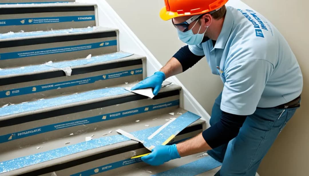 Jak usunąć taśmę dwustronną ze schodów bez uszkadzania powierzchni