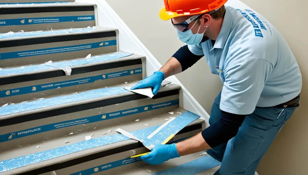 Jak usunąć taśmę dwustronną ze schodów bez uszkadzania powierzchni