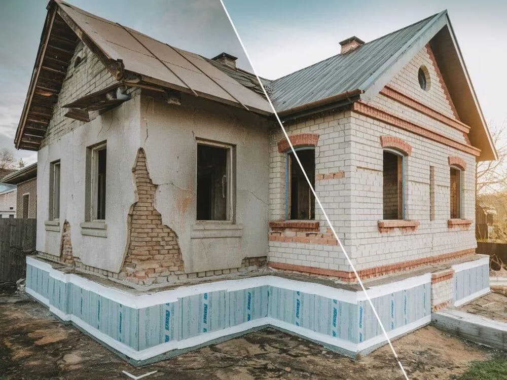 Jak ocieplić fundament starego domu - uniknij najczęstszych błędów