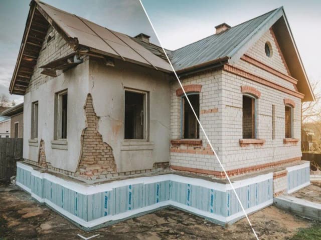 Jak ocieplić fundament starego domu - uniknij najczęstszych błędów
